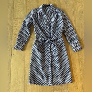 Daniela Corte Floral Dress Purple Size 38